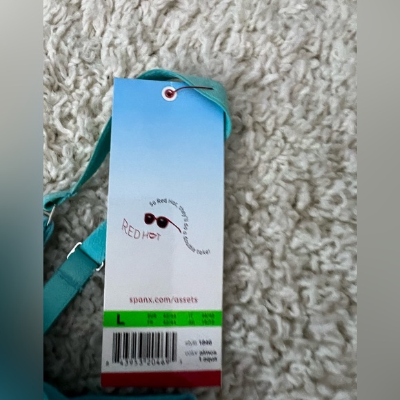 Women's Large Assets By Spanx Blue Top This Cami NWT - Picture 5 of 8